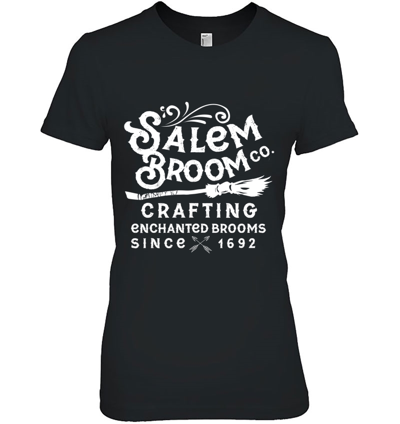 Salem Broom Company For A Halloween Lover Hoodie