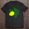 Womens Lemon Fruit Retro Vintage Art Graphic Gift - Lemon Tee