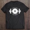 Womens Let's Hit The Bar, Fitness And Gym Tee, Funny Workout Tee