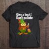 Woodsy Owl Retro Give A Hoot Don't Pollute Tee