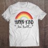 Black Lives Matter Be Kind Retro Sunset Positive Message Tee