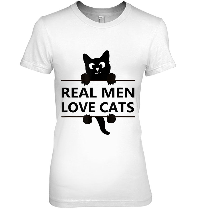 Cats Real Men Love And Have Cats Cat Lover Gift Hoodie