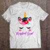 Kids Cute Preschool Graduate Grad 2020 Unicorn Gift For Girls Premium Tee