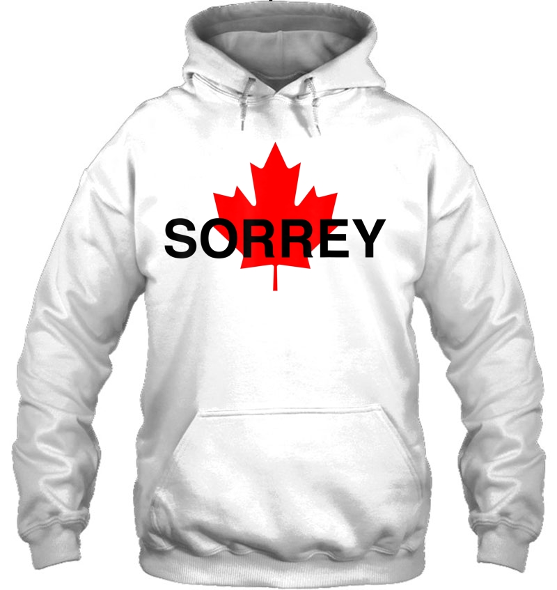 Sorrey Sorry Canadian Funny Apology Gift Red Maple Leaf Mugs