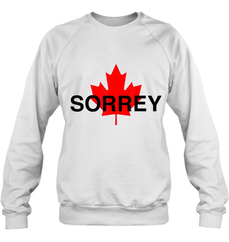 Sorrey Sorry Canadian Funny Apology Gift Red Maple Leaf Mugs