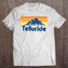 Telluride Colorado Retro Vintage Mountains 80S Vibe Shirt Tee