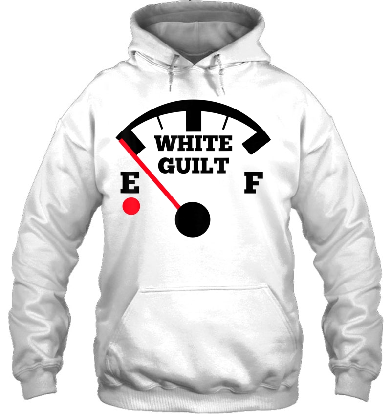 White Guilt Fuel Gauge Shirt Mugs