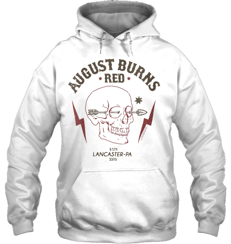 Womens August Burns Red Arrow Skull V-Neck Mugs