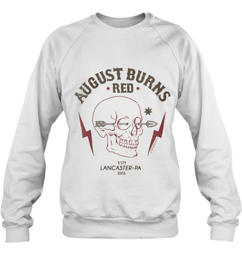 Womens August Burns Red Arrow Skull V-Neck Mugs