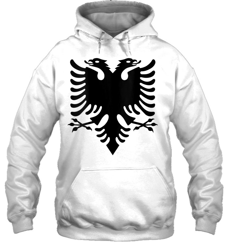 Womens Proud Albanian Flag Eagle V-Neck Mugs