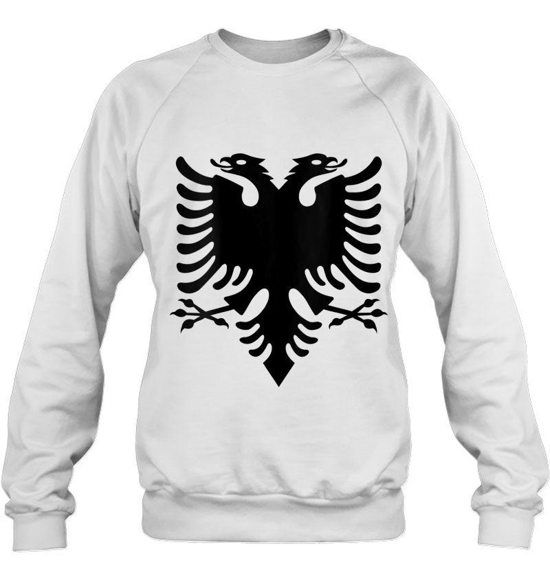 Womens Proud Albanian Flag Eagle V-Neck Mugs