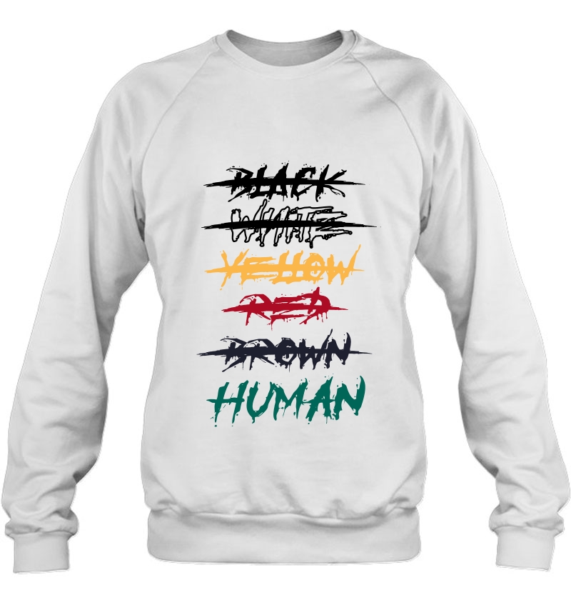 Black White Yellow Red Brown Human No Racism Ethnic Mugs