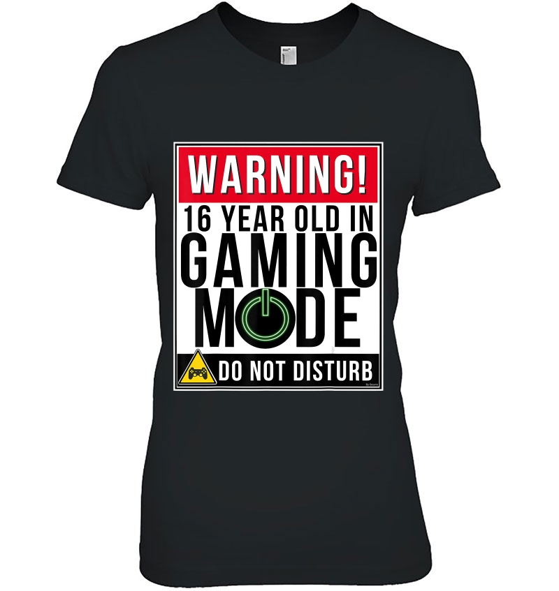 16Th Birthday Shirt Gift Idea For 16 Year Old Gamers Hoodie