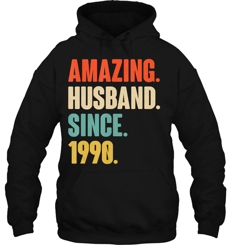 30Th Wedding Anniversary Gift For Him - Husband Since 1990 Ver2 Mugs