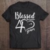 40Th Birthday Shirt, Happy Birthday Gift, Blessed To Be 40 Ver2 Tee