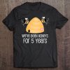 5Th Anniversary Cute 5 Year Couples Honey Bee Tee