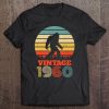 60Th Birthday Gift Vintage 1960 Bigfoot Sixty Years Old Tee