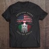 American Grown Italian Roots Italy Flag Tee