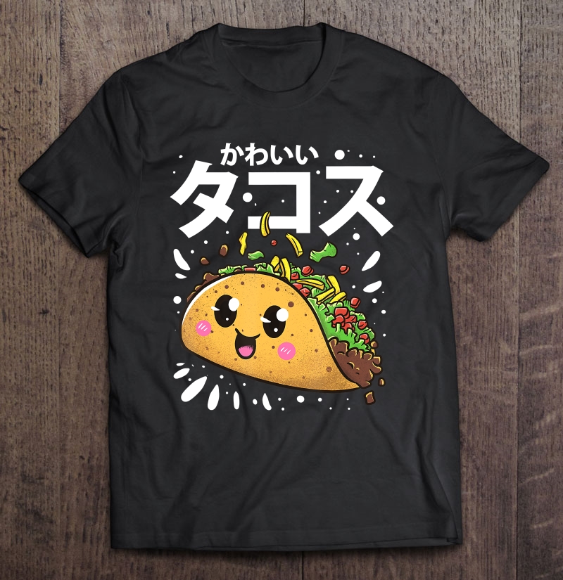 Anime Taco Men Women Gift Funny Japanese Kawaii Costume Mayo Shirt