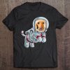 Astronaut Space Dachshund Wiener Dog Gift Cosmic Tee