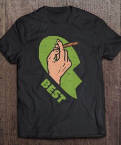 Best Buds Weed Matching Couple Shirt Joint Stoner Friends Tee