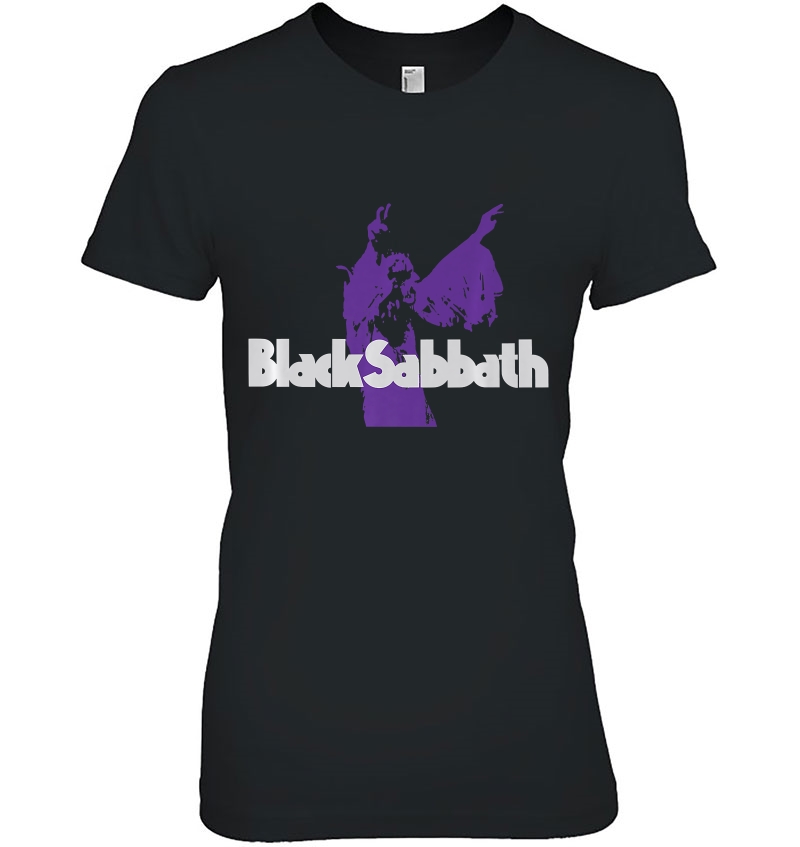 Black Sabbath Official Purple Ozzy Hoodie