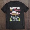 Camper Queen Classy Sassy Smart Assy Rv Outdoors Camping Top Tee