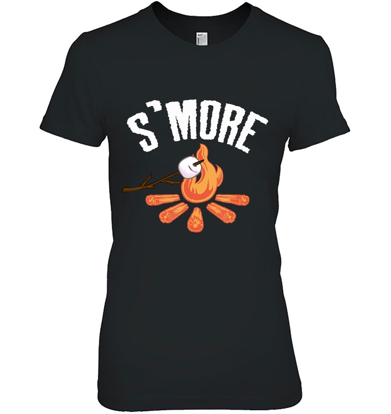 Campfire S'mores Tshirt Camping Shirt For Marshmallow Lovers Hoodie