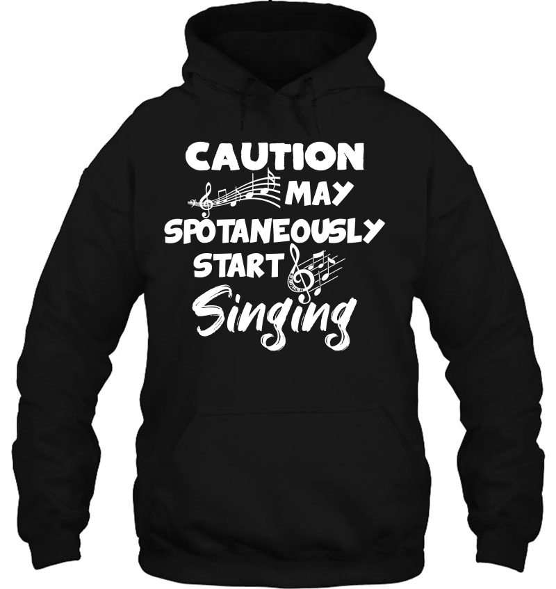 Caution May Spontaneously Start Singing For Music Teacher Mugs