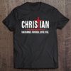 Christian Jesus Cross Unashamed Tee