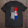 Croatian American Flag - Pride Croatia Usa S Tee