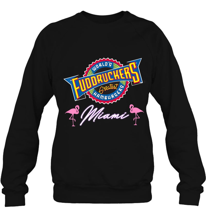 Fuddruckers Miami Vintage Hamburger Tshirt Foodies Mugs