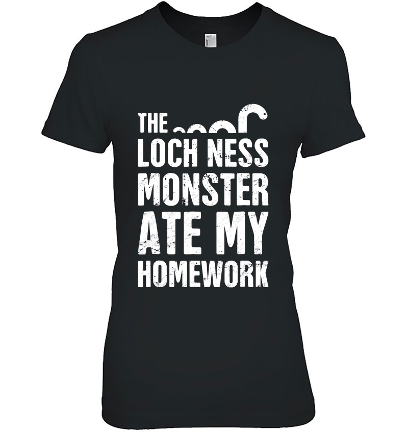 Loch Ness Monster Ladies Tee