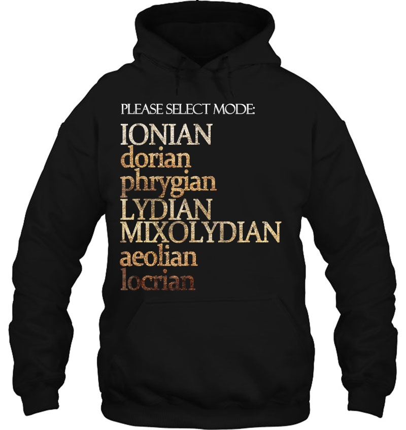 Music Theory Tshirt For Musicians Hoodie