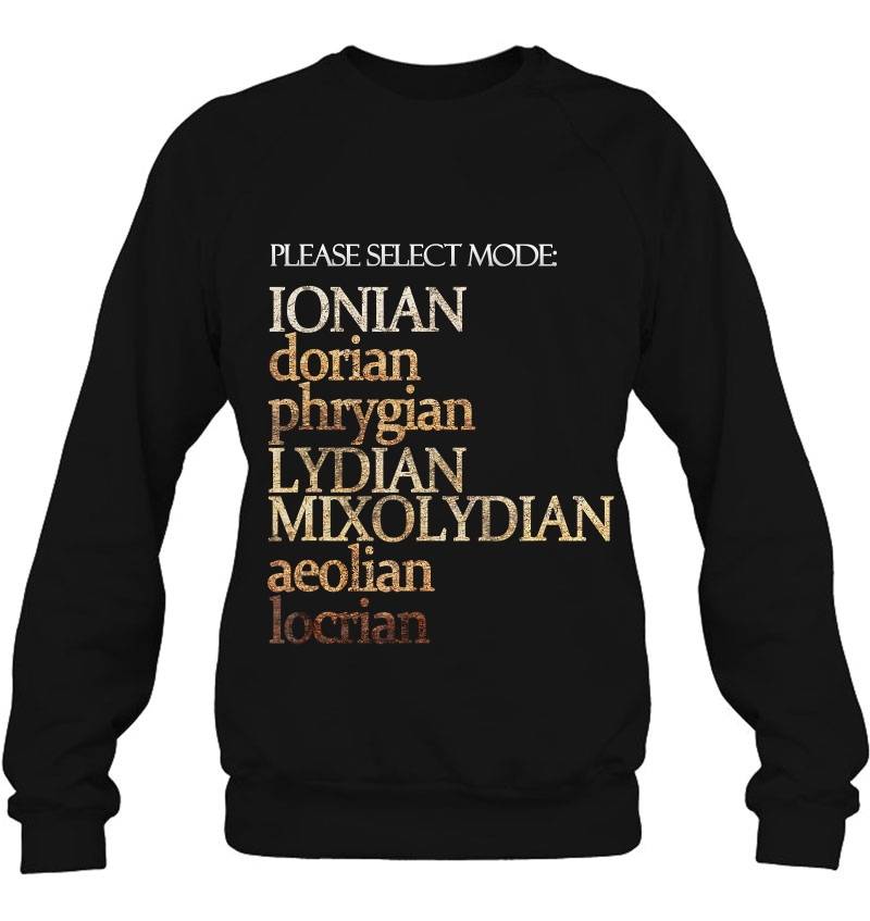 Music Theory Tshirt For Musicians Sweatshirt