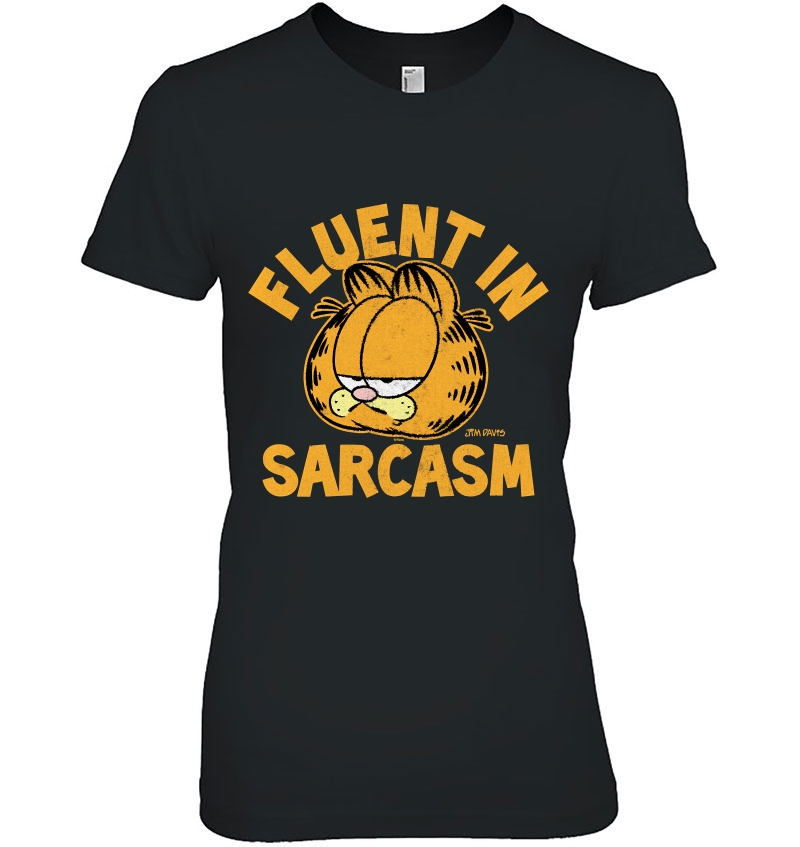 Garfield Fluent In Sarcasm Hoodie