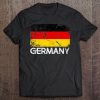 German Flag Vintage Made In Germany Gift Tee