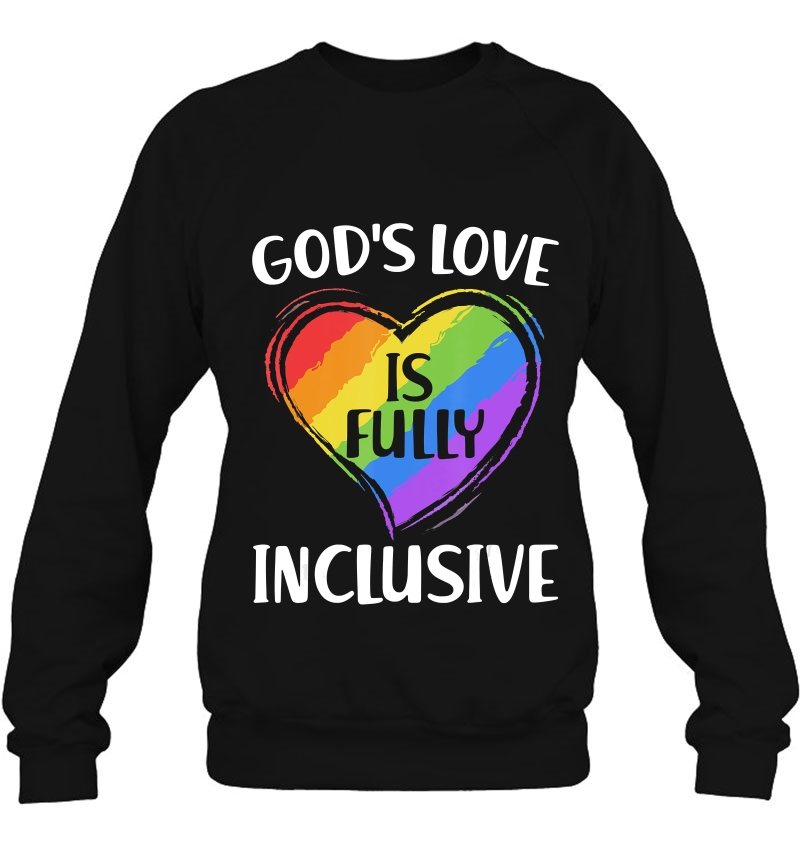 God's Love Is Fully Inclusive Christian Gay Pride Lgbt Mugs