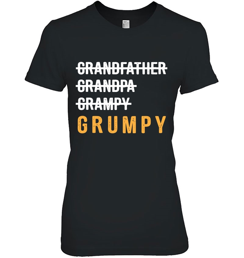 Grandfather Grandpa Grampy Grumpy Funny Father's Day Pullover Hoodie