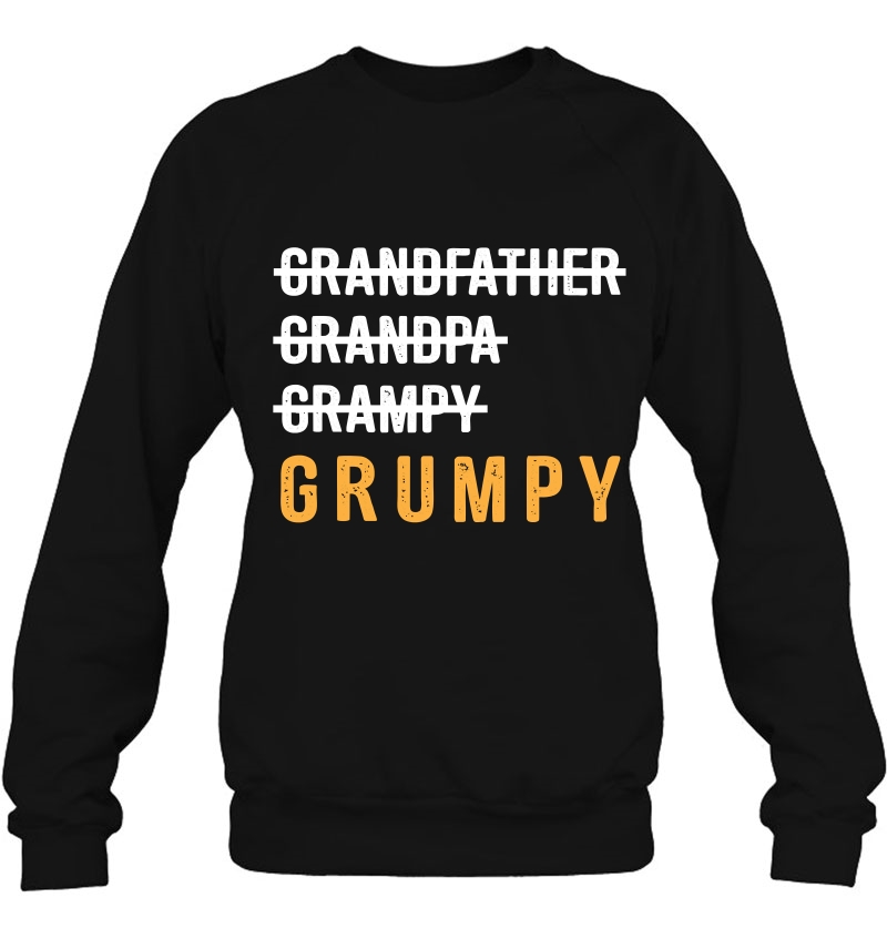 Grandfather Grandpa Grampy Grumpy Funny Father's Day Pullover Mugs