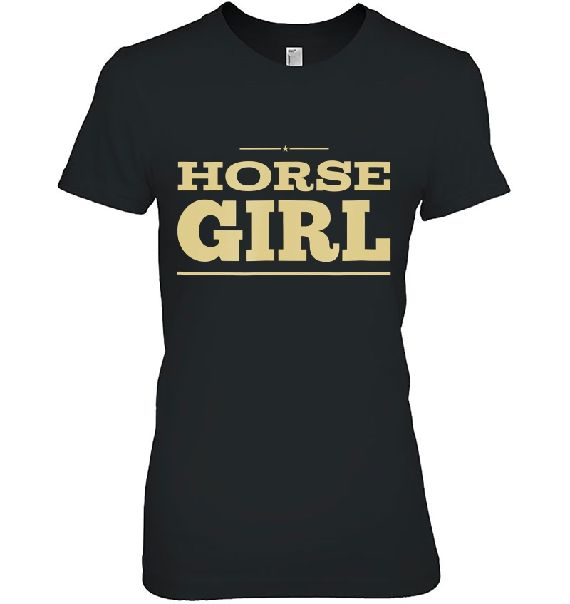 Horse Girl . For The Lady Who Loves Her Horse Hoodie