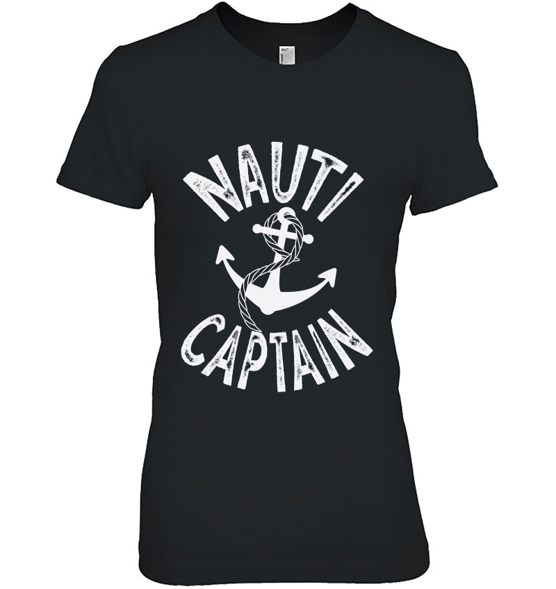 I Am The Nauti Boat Captain Hoodie