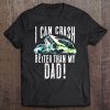 I Can Crash Better Than My Dad Graphic Demo Derby Shirt Tee