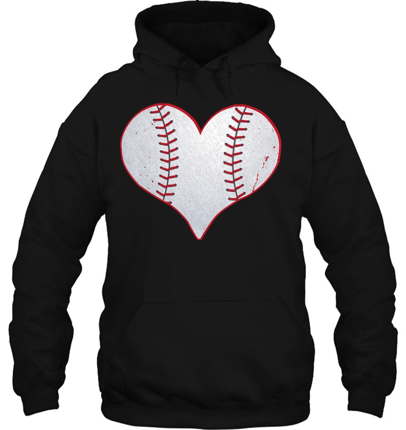 I Love Baseball Heart Mugs