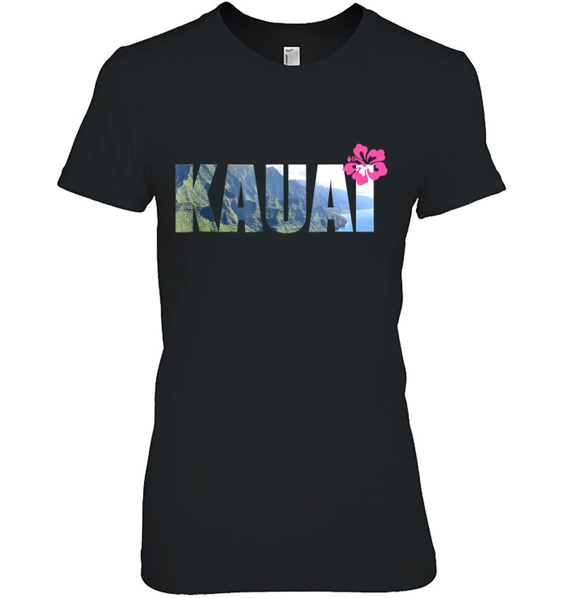 I Love Kauai Hibiscus Hoodie