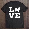 I Love My Chow Chow Cute Animal Lover Dog Tee