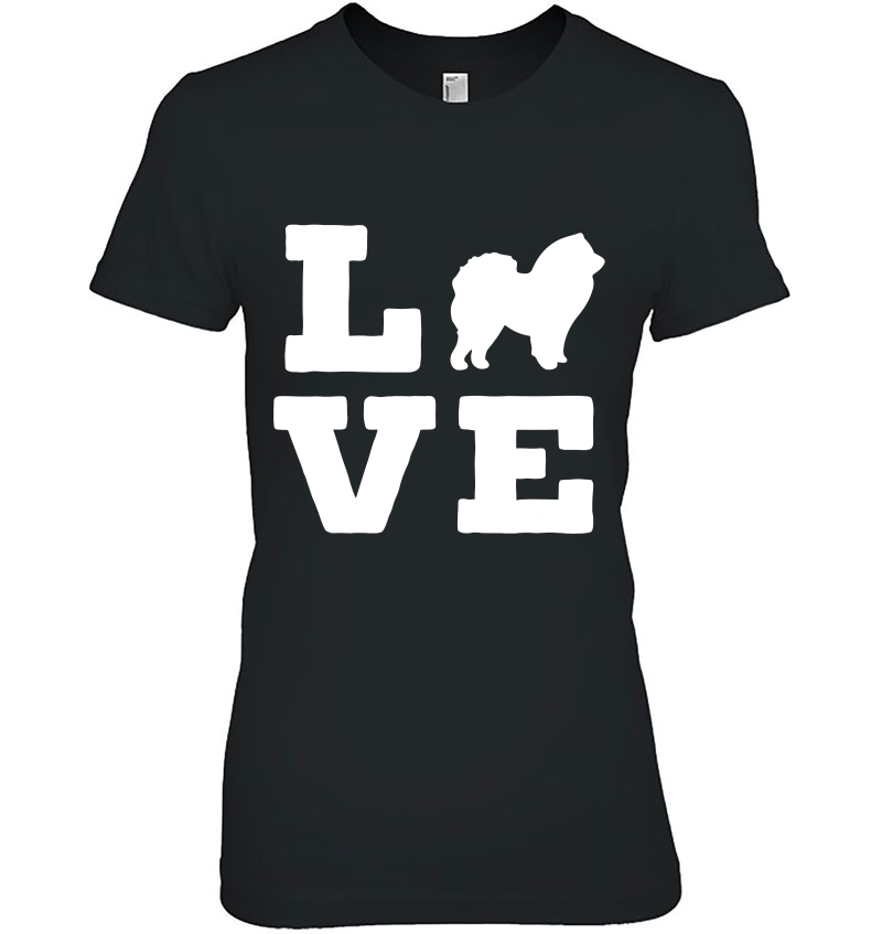 I Love My Chow Chow Cute Animal Lover Dog Hoodie