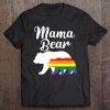 Mama Bear Lgbtq Rainbow Bear Family Support Gift Tee