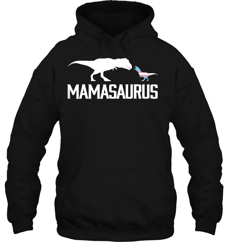 Mamasaurus Lgbt Transgender Mom Trans Flag T Rex Shirt Mugs