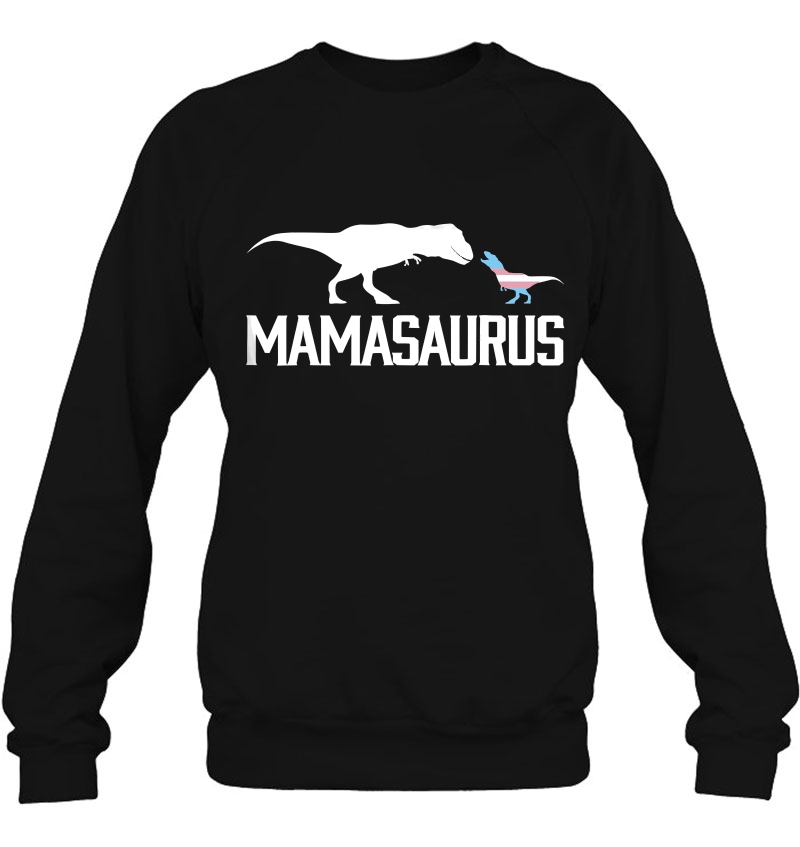 Mamasaurus Lgbt Transgender Mom Trans Flag T Rex Shirt Mugs